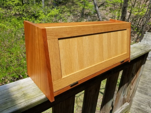 Cherry and Oak Bread Box 6