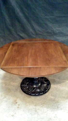 Houshco Black Walnut and Brass Drop Leaf b