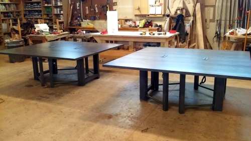 Houshco Oak Drop Leaf Conference Tables